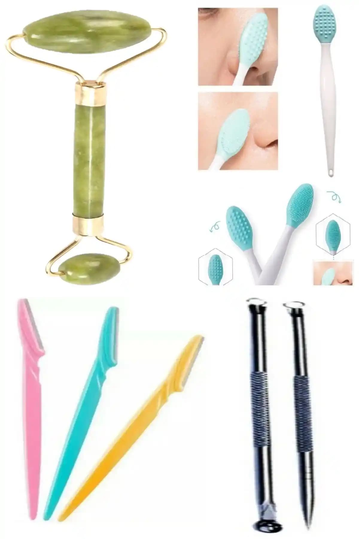 TİNEKE Yeşim Taşı Yüz ve Cilt Temizleme Seti Doğal Güzellik ve Cilt Sağlığı İçin