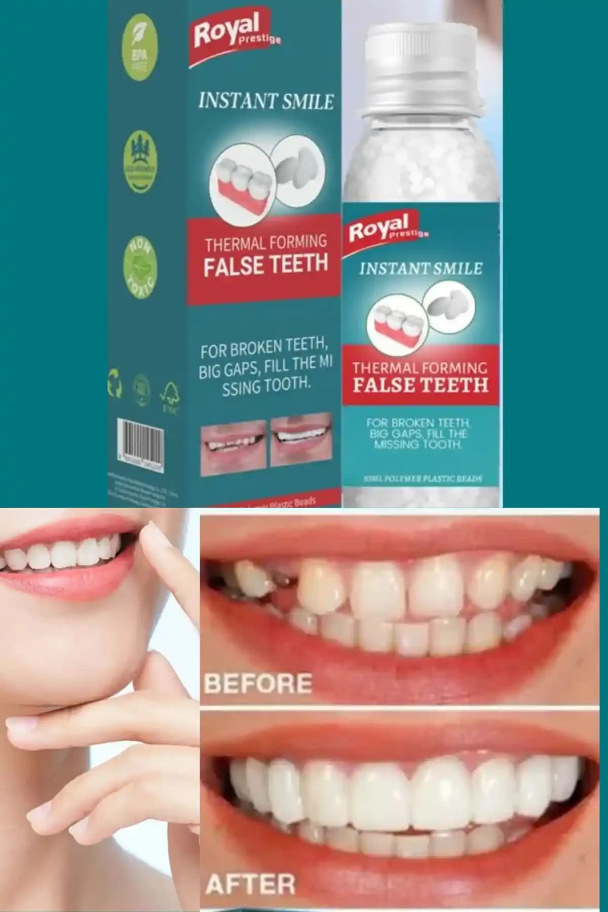 Uniquem Diş Yapma Seti: Eksik Diş Giderme ve Protez Takma Çözümü