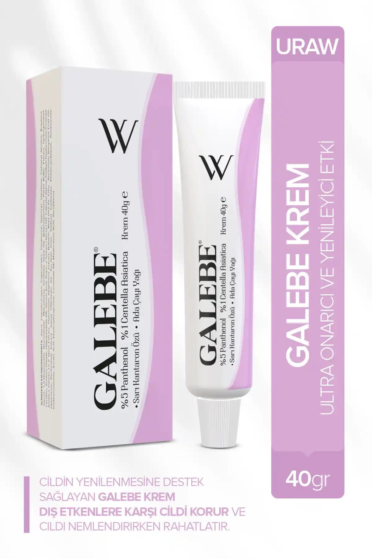 Uraw Galebe Onarıcı Krem: Cilt Yenileme ve Koruma İçin Etkili Çözüm
