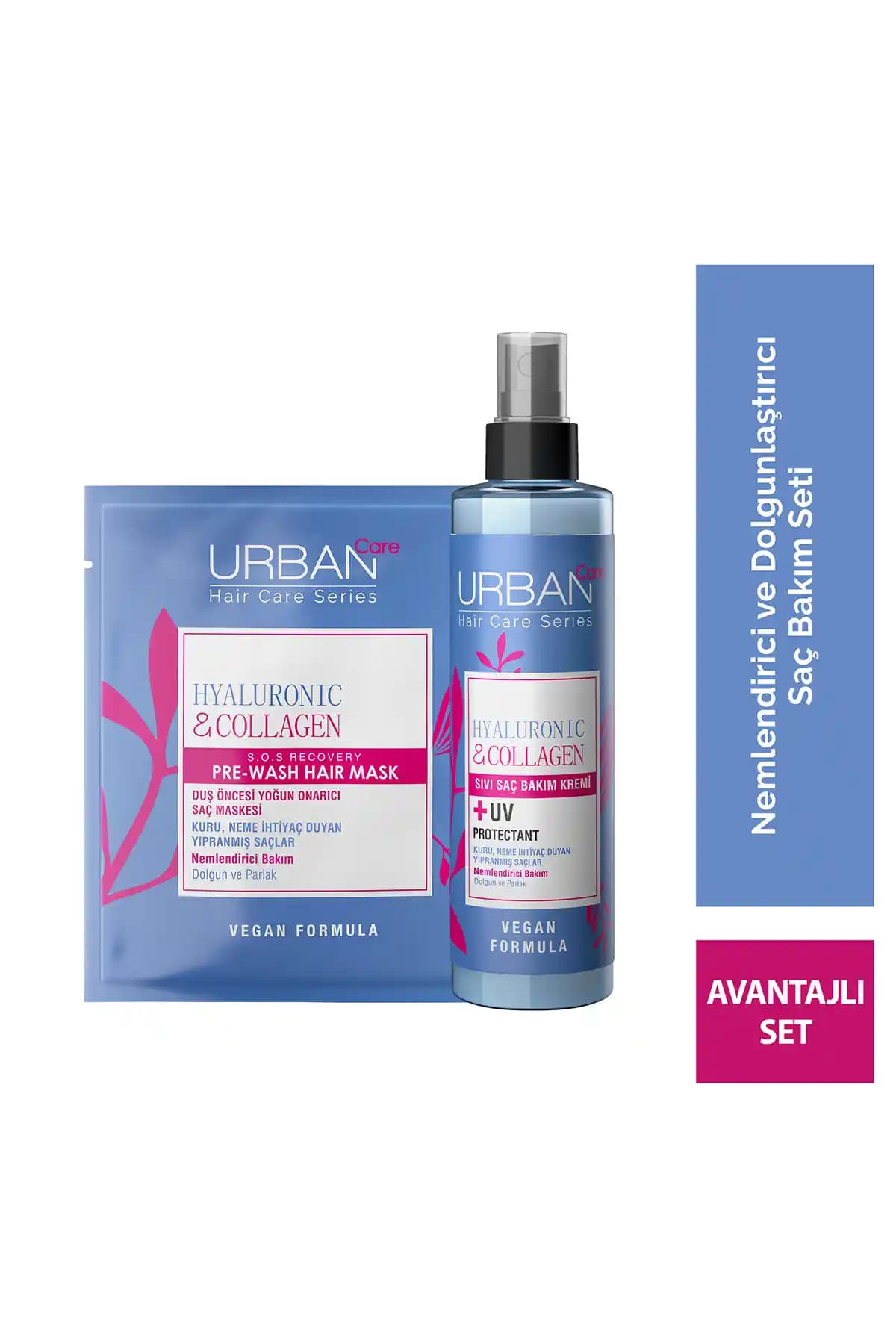 Urban Care Hyaluronic & Collagen Ekstra Dolgunlaştırıcı Sıvı Saç Bakım Seti Tanıtımı ve Kullanım Rehberi