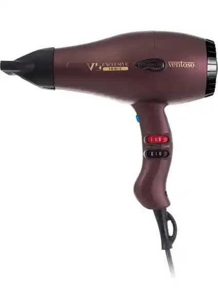 Ventoso V5 Exclusive İyonik Profesyonel Fön Makinesi 2500W Güç ve Şık Tasarım