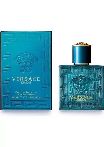 Versace Eros Erkek Parfümü 50 ml Güçlü ve Tutkulu Oryantal Koku Ailesine Sahip