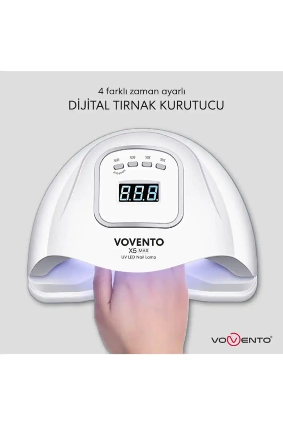 VOVENTO Protez Tırnak, Kalıcı Oje ve UV Jel Kurutucu Makinesi: Profesyonel Kullanım İçin