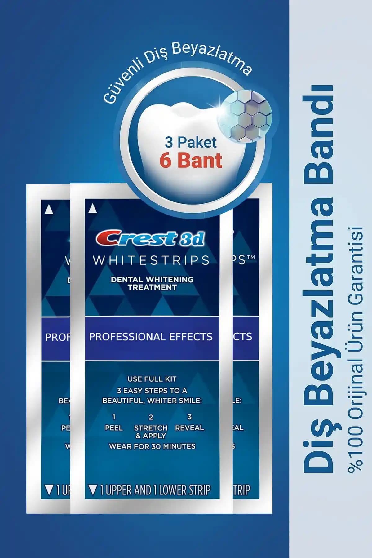 Whitestrips Professional Effects ile Hızlı ve Güvenilir Diş Beyazlatma Çözümü