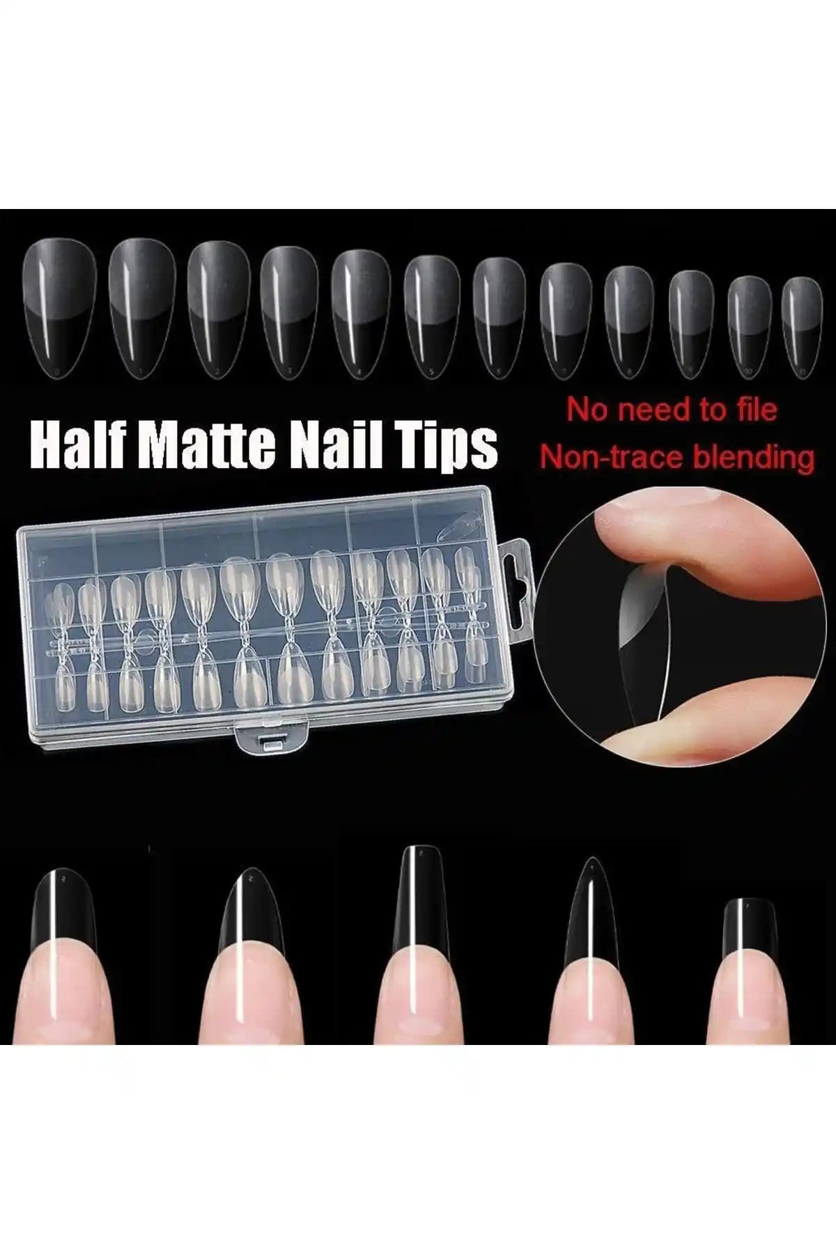 YAYOGE Soft Jel Tips Badem: Çok Boyutlu, Dayanıklı ve Estetik Tırnak Bakım Ürünü