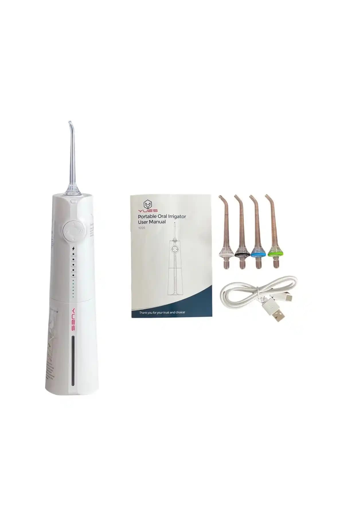 YUES Taşınabilir Ağız Duşu: Ergonomik ve Çok Modlu Diş Temizleme Cihazı