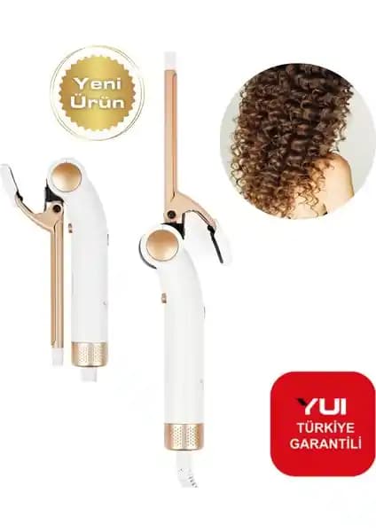 Yui KB3038 Seramik Plaka 9mm Katlanabilir Saç Maşası Günlük Kullanım İçin Uygun