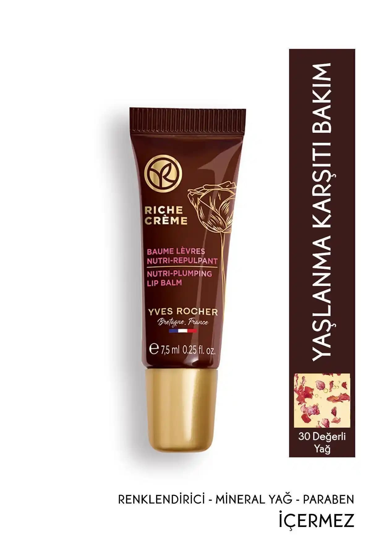 Yves Rocher Dudak Bakım Ürünü: Doğal ve Yaşlanma Karşıtı Özellikler