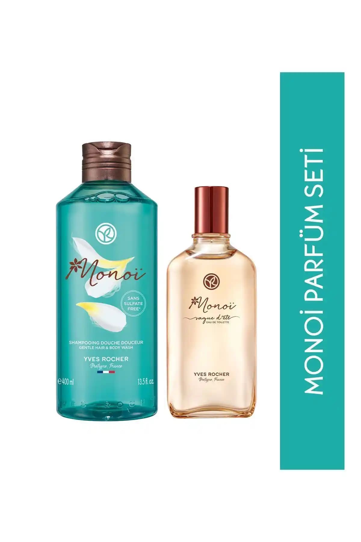 Yves Rocher Monoi Seti: Doğal ve Ferah Saç ve Vücut Bakım Ürünleri