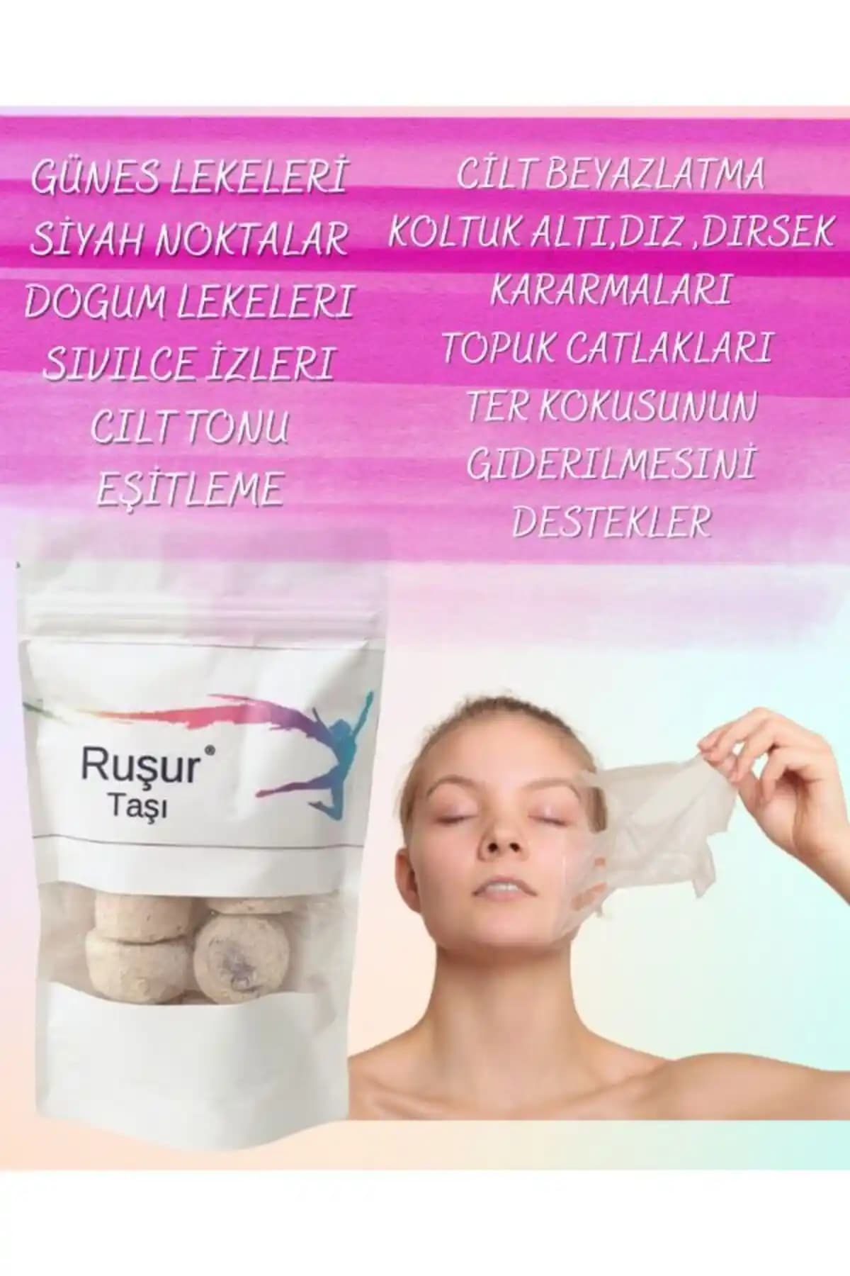 Albino %100 Ruşur Taşı ile Doğal Peeling ve Leke Karşıtı Cilt Bakımı Yöntemi