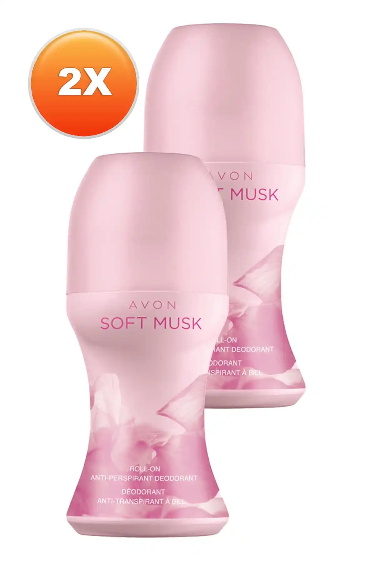 Avon Soft Musk Kadın Roll-on İkili Seti Hafif ve Kalıcı Ferahlatıcı Koku Sunar