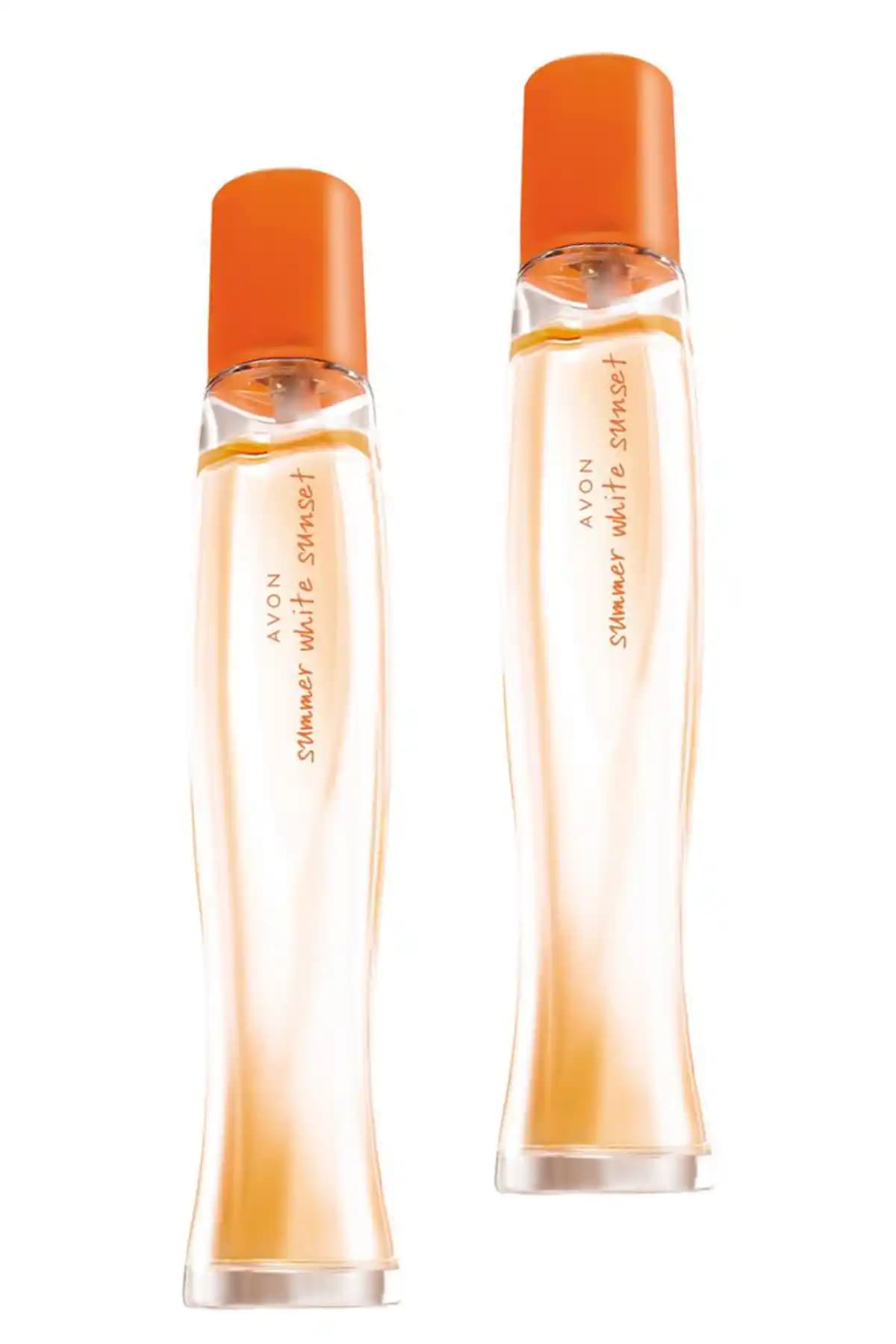 Avon Summer White Sunset Kadın Parfüm Edt 50 Ml İkili Set Yaz İçin Ferah ve Çekici Koku