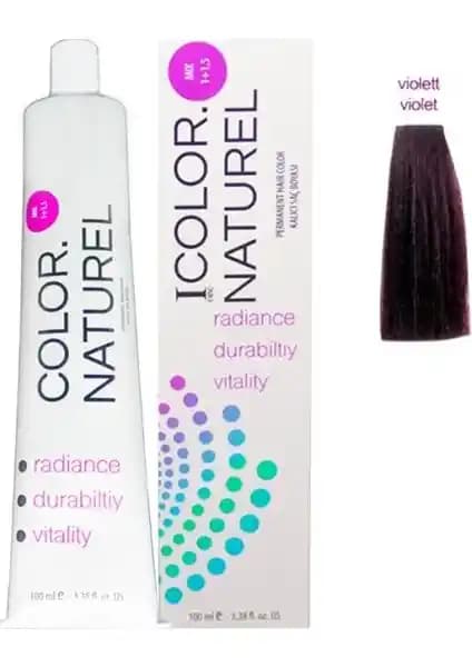 Color Naturel Saç Boyası Mix Viyole: Doğal ve Kalıcı Renkler İçin Profesyonel Çözüm