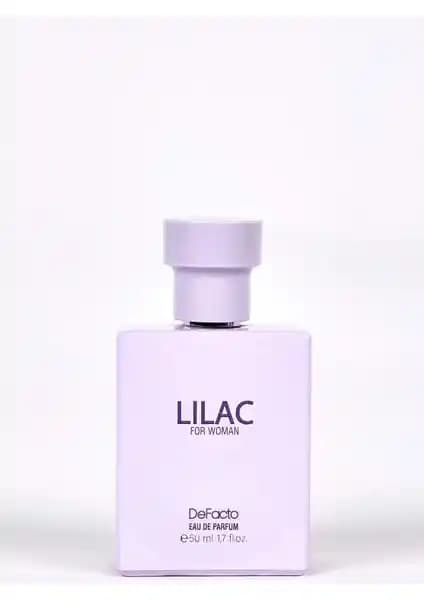 DeFacto Lilac Çiçeksi Meyvemsi Kadın Parfümü 50 ml Hafif ve Ferah Kokusu ile Günlük Kullanım İçin Uygun