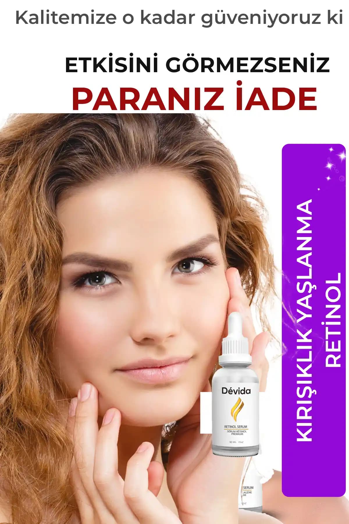 Devida Retinol Premium Serum: Yaşlanma ve Kırışıklık Karşıtı Gelişmiş Cilt Bakım Ürünü