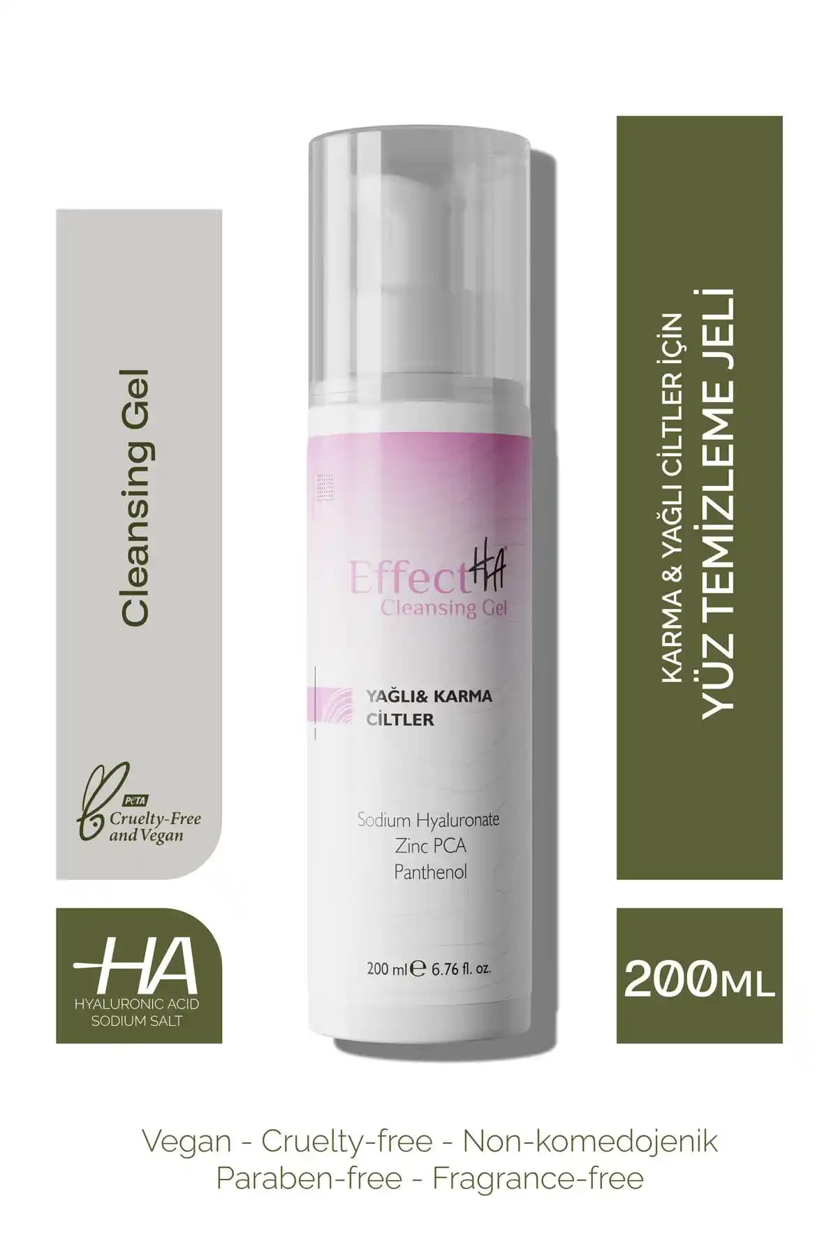 EffectHA Karma ve Yağlı Ciltler İçin Yüz Temizleme Jeli Özellikleri ve Kullanım Rehberi