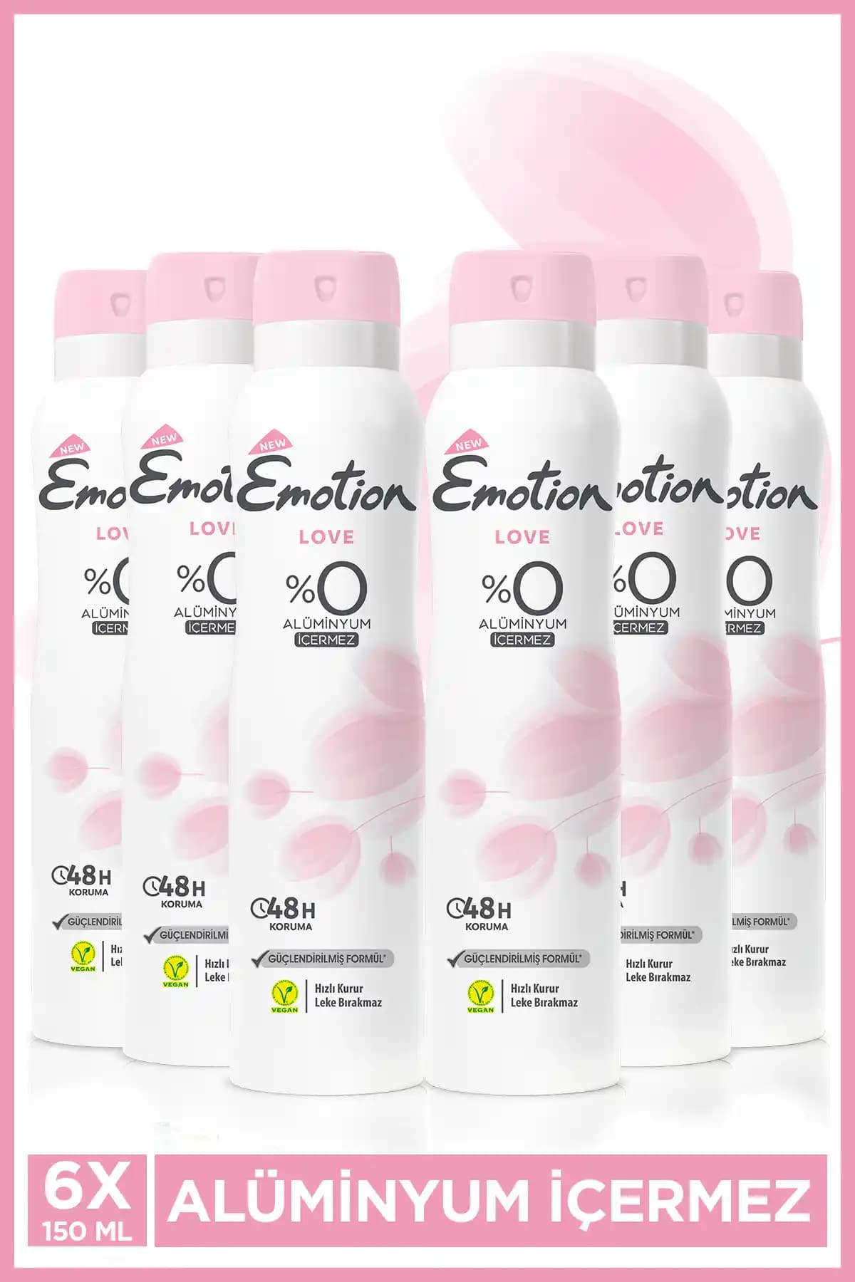 Emotion Love Kadın Vegan Deodorant: Doğal ve Güvenilir Günlük Koruma Çözümü