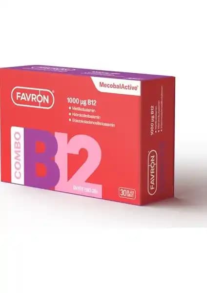 Favron Combo Vitamin B12 Dilaltı Tableti ile Enerji ve Bağışıklık Güçlendirme