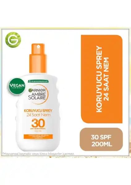 Garnier Ambre Solaire SPF30 Güneş Koruyucu Sprey İncelemesi ve Kullanım Özellikleri