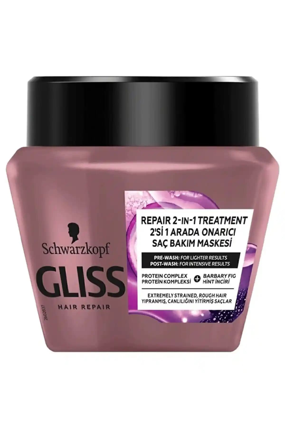 Gliss Saç Bakım Maskesi: Derinlemesine Saç Onarımı ve Güçlendirme İçin Etkili Çözüm