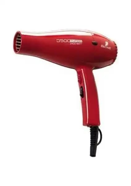 Hector Fön Makinası 3500 Turbo Kırmızı: Güçlü ve Profesyonel Saç Kurutma Cihazı