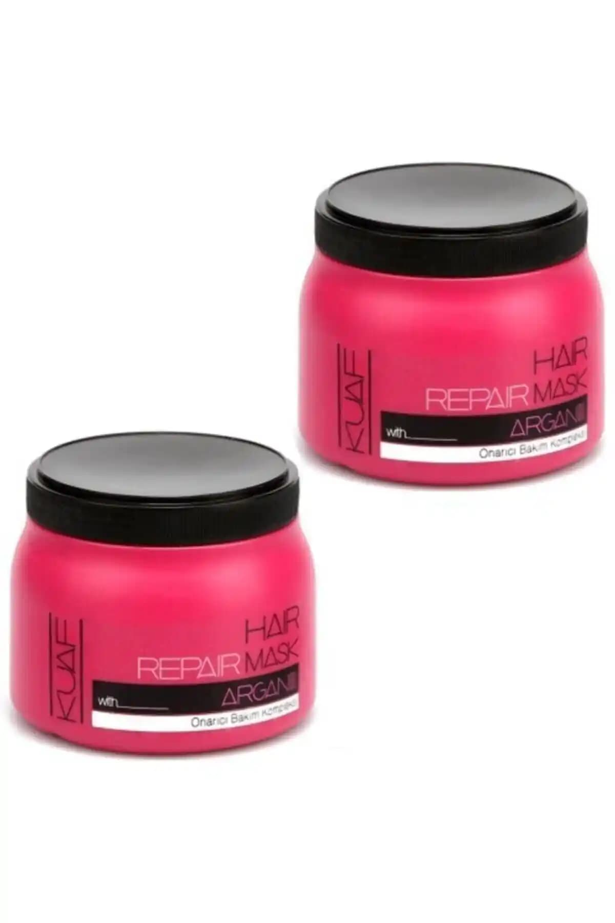 Kuaf Saç Bakım Maskesi Repair Onarıcı Argan ile Saçlara Güç ve Parlaklık Kazandıran Derinlemesine Bakım