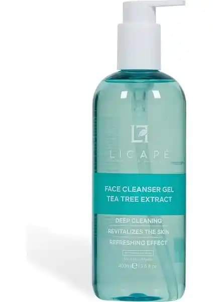 Licape Çay Ağacı Özlü Yüz Temizleme Jeli: Doğal ve Etkili Temizlik İçin Uygun Çözüm