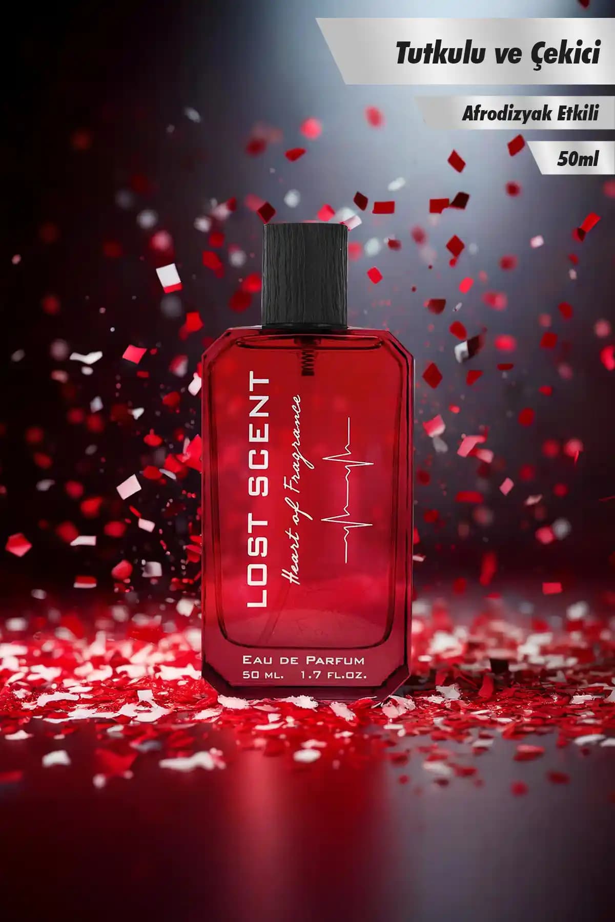 Lost Scent Kırmızı Kadın Parfümü 50 ml EDP Aromatik ve Kalıcı Koku