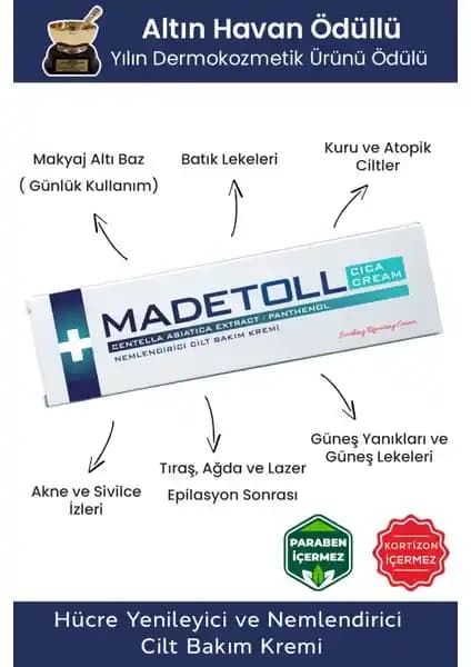 Madetoll Cilt Bakım Kremi: Hassas ve Kuru Ciltler İçin Günlük Nemlendirici Çözüm