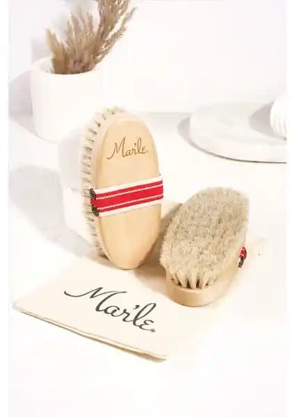 Mar'le %100 Doğal At Kılı Selülit Fırçası ile Doğal Cilt Bakımı ve Peeling Çözümü