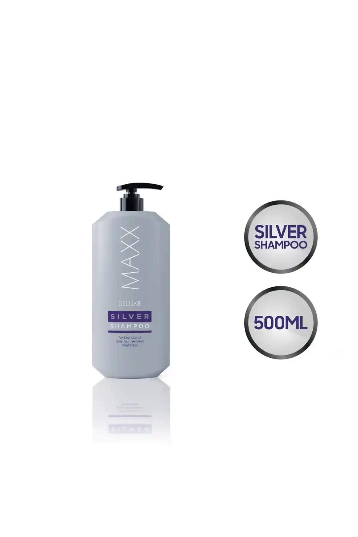 MAXX DELUXE Silver Şampuan ile Saçlarınızda Doğal Parlaklık ve Renk Dengeleme
