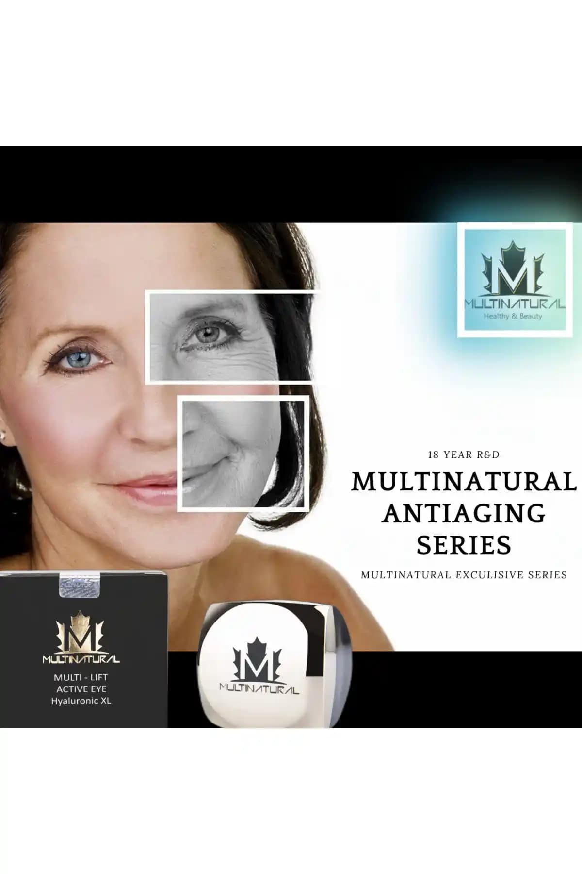 Multinatural Yaşlanma Karşıtı ve Göz Çevresi Bakım Kremi: Doğal İçeriklerle Etkili Göz Bakımı