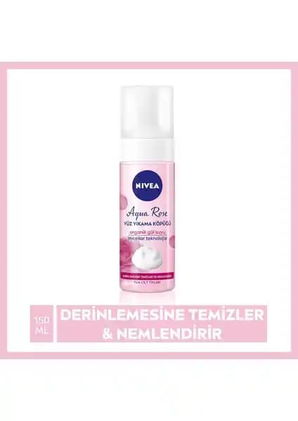 Nivea Aqua Rose Organik Gül Suyu İçeren Yüz Yıkama Köpüğü Ürün Özellikleri ve Faydaları
