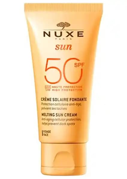 Nuxe Sun Güneş Koruyucu Yüz Kremi 50 SPF ile Güçlü ve Hafif Güneş Koruma Çözümü