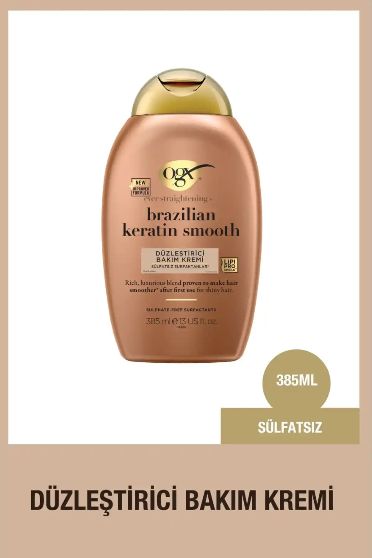 OGX Brazilian Keratin Smooth Saç Bakım Kremi İncelemesi ve Kullanım Tavsiyeleri