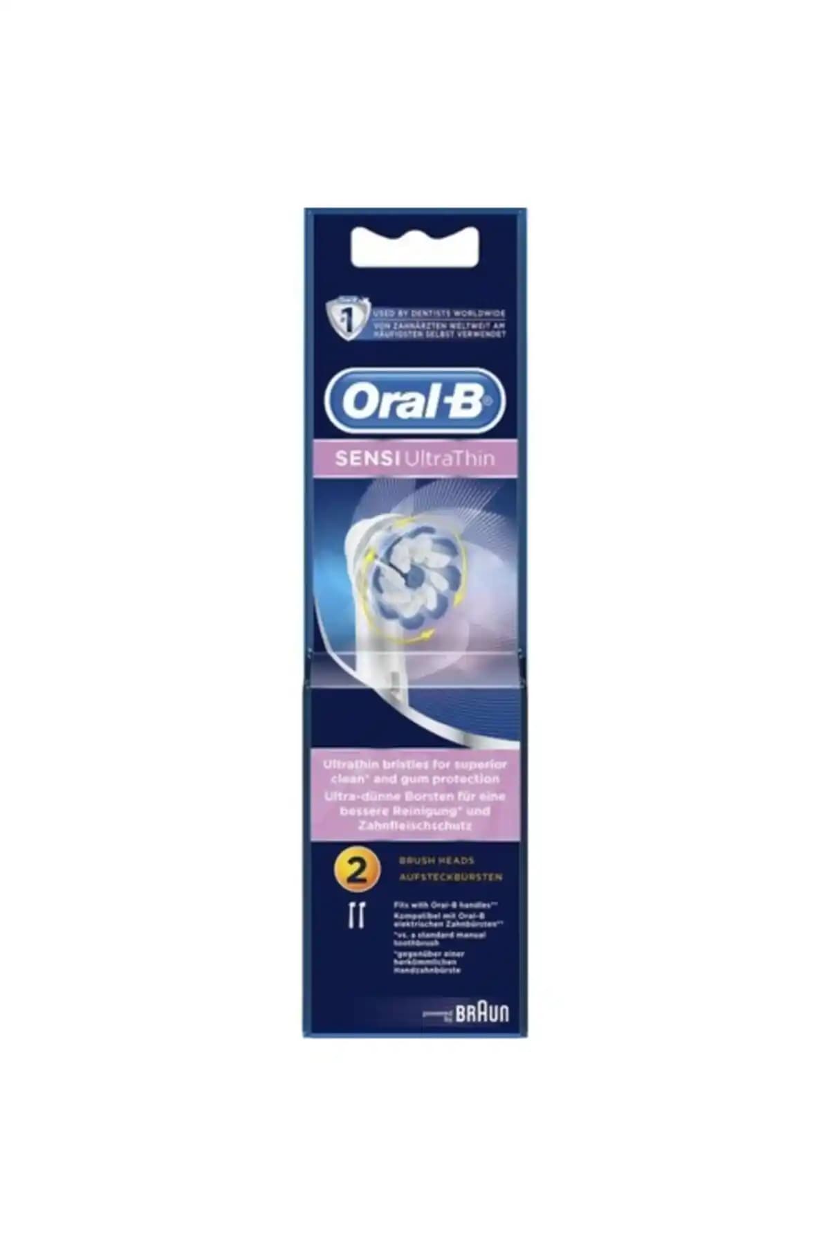 Oral-B Sensi UltraThin Yedek Başlıklar Hassas Dişler İçin Güvenilir ve Etkili Temizlik Çözümü