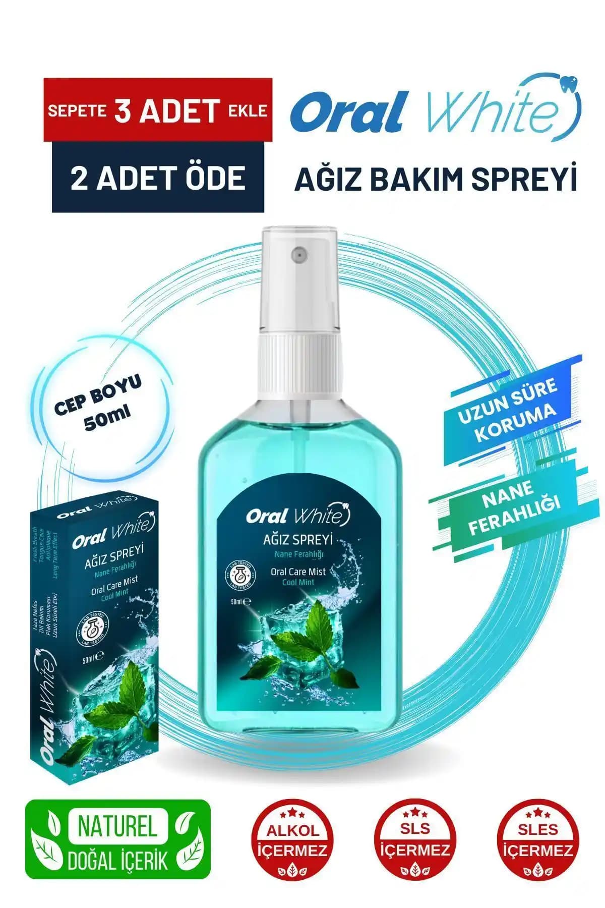 Oral White Cleaning Pro Ağız Kokusu Giderici Sprey: Güvenli ve Pratik Ağız Bakım Ürünü