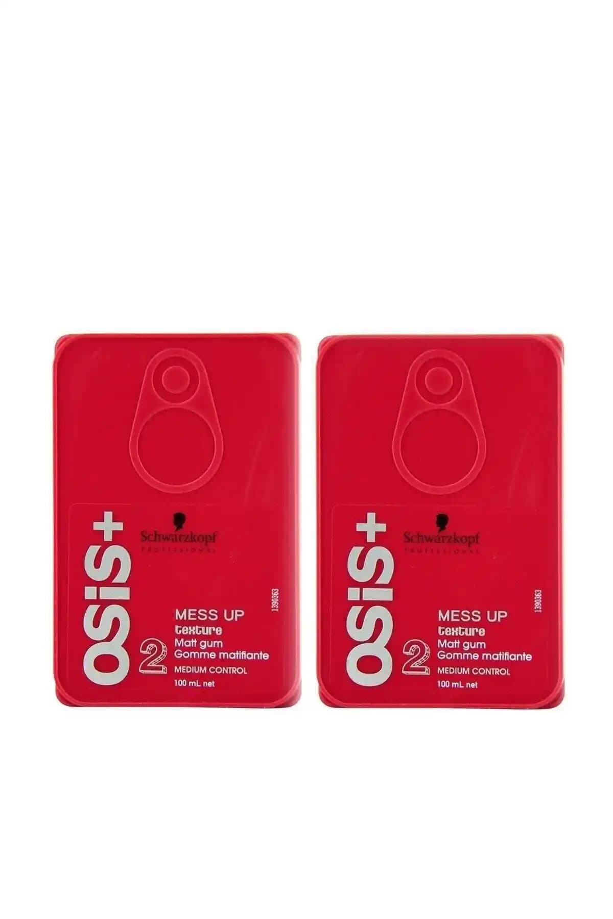 Osis Mat Up Krem Wax İki Adet 100 ml Saç Şekillendirme ve Doğal Görünüm Sağlar