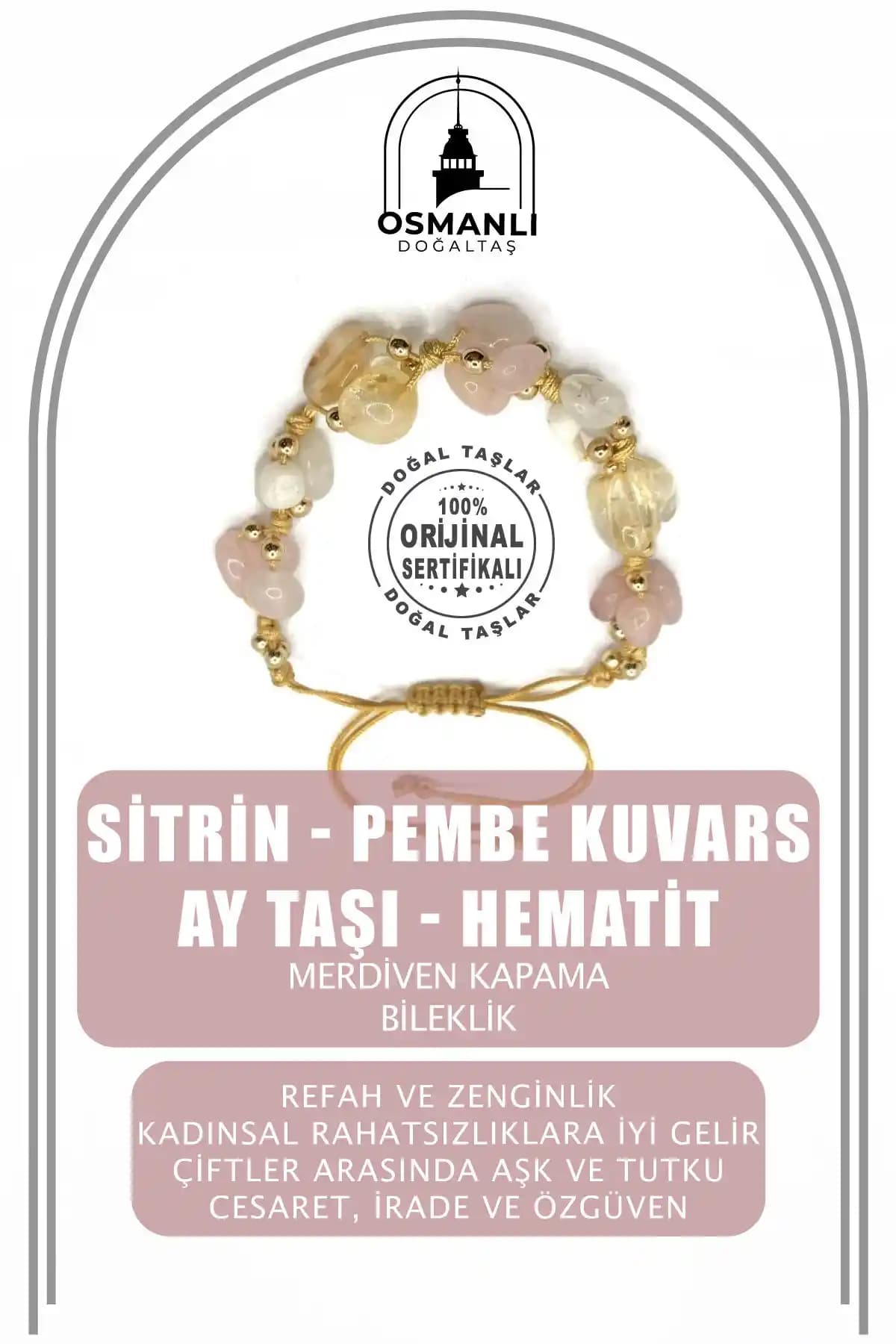 Osmanlı Doğal Taş Bileklikleri: Zarafet ve Enerji Birleşimi Güçlü Takı Seçenekleri