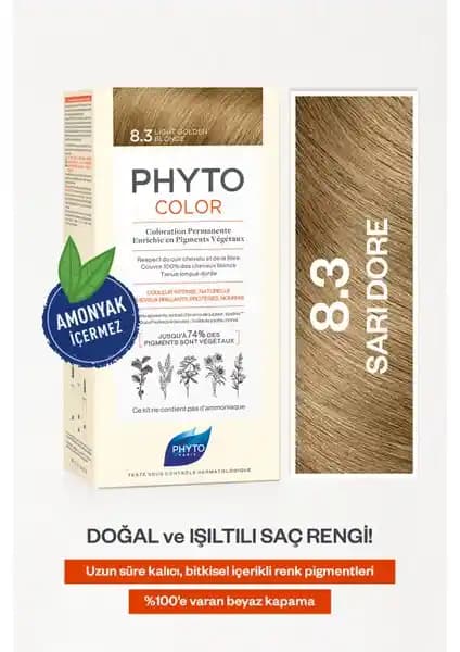 Phyto Color Sarı Dore Saç Boyası Doğal ve Kalıcı Renk Seçeneği