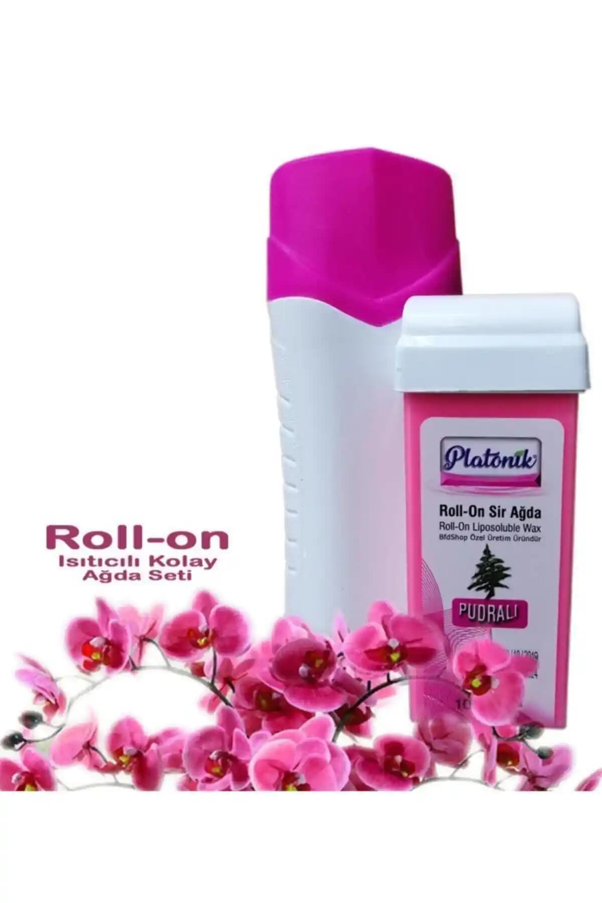 Platonik Roll-on Isıtıcılı Ağda Seti Pudralı: Evde Profesyonel Tüy Alma Çözümü