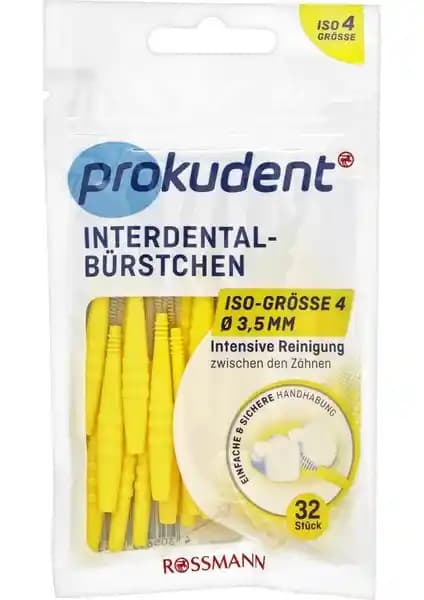 Prokudent Sarı Arayüz Fırçası: Diş Arası Temizliği İçin Etkili ve Hassas Çözüm