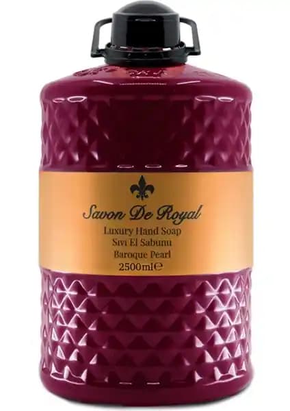 Savon De Royal Luxury Vegan Sıvı Sabun Baroque Pearl Doğal ve Lüks Temizlik Deneyimi