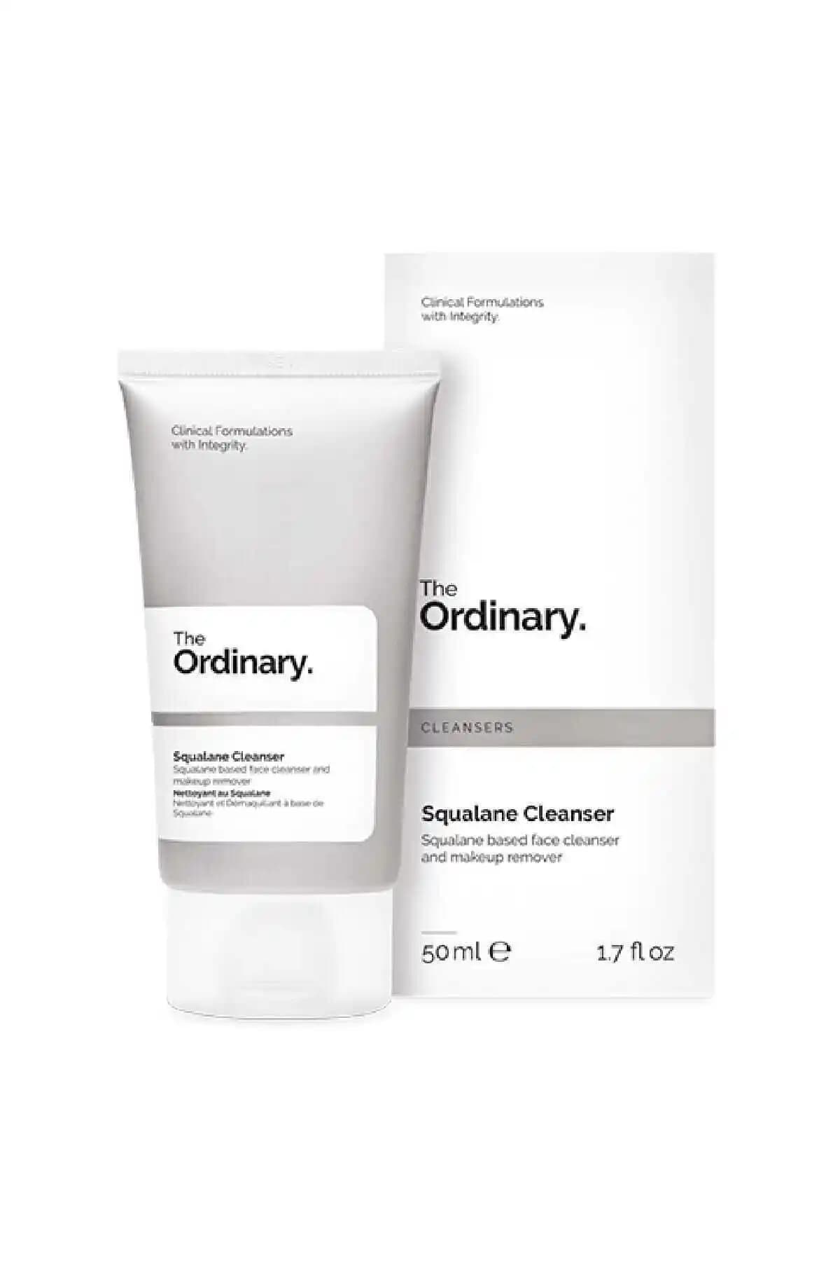 The Ordinary Squalane Cleanser: Hassas ve kuru ciltler için nazik yüz temizleyici