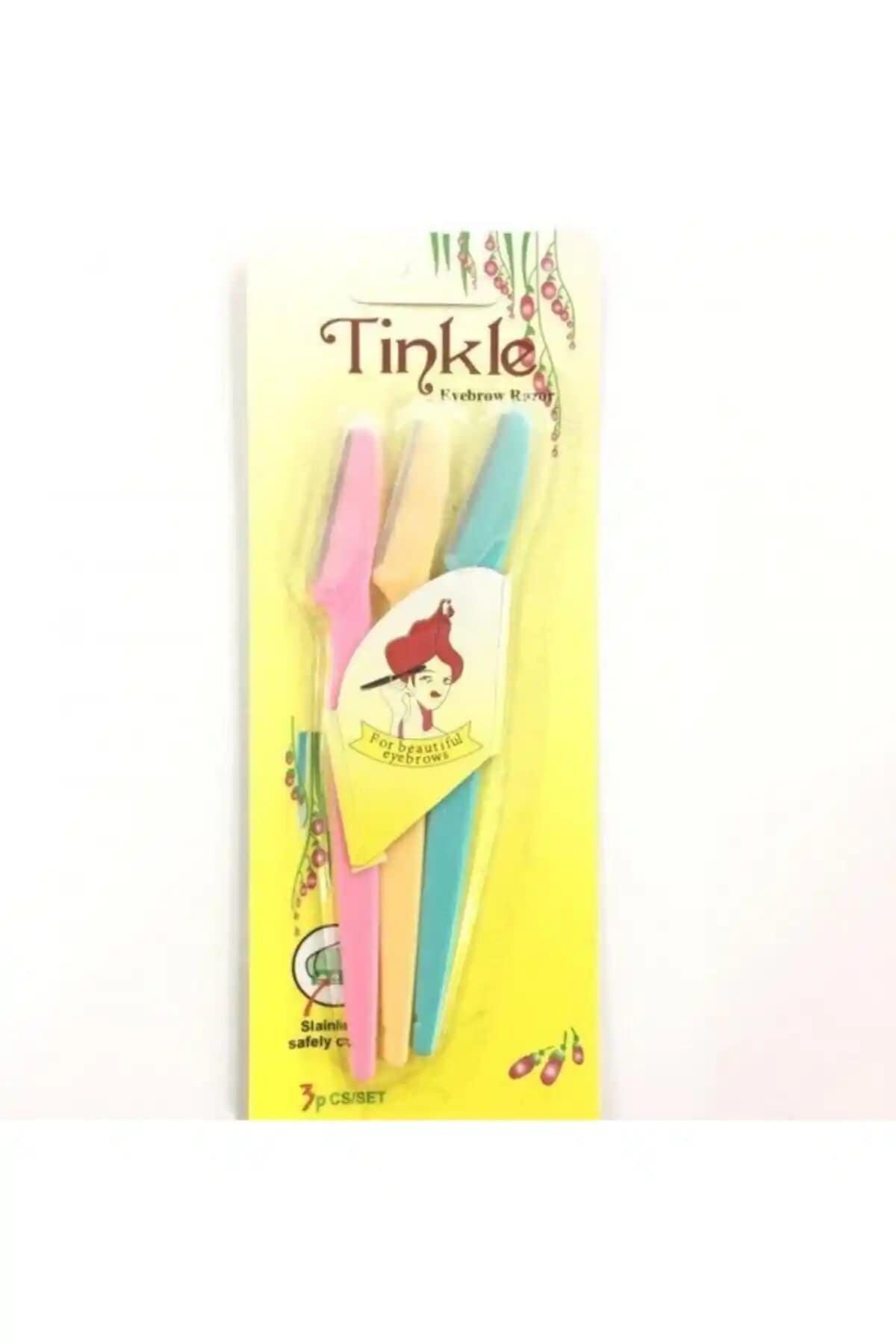 Tinkle Hedy Beauty 3'lü Kaş Usturası: Estetik ve İşlevselliğin Birleşimi