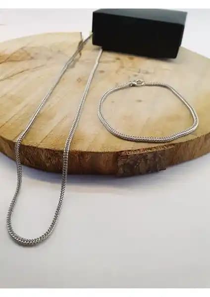 Trend Collection Tilki Kuyruğu Model Zincir Takı Seti Modern ve Şık Tasarım