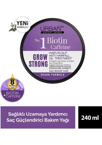 Urban Care Saç Bakım Yağı: Doğal ve Vegan İçeriklerle Saç Sağlığını Destekleyen Ürün