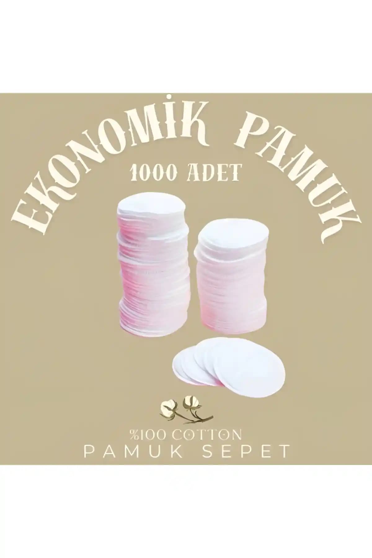 Yakalı Ekonomik Yuvarlak Makyaj Temizleme Yüz Pedi: Cilt Dostu ve Dayanıklı Temizlik Çözümü