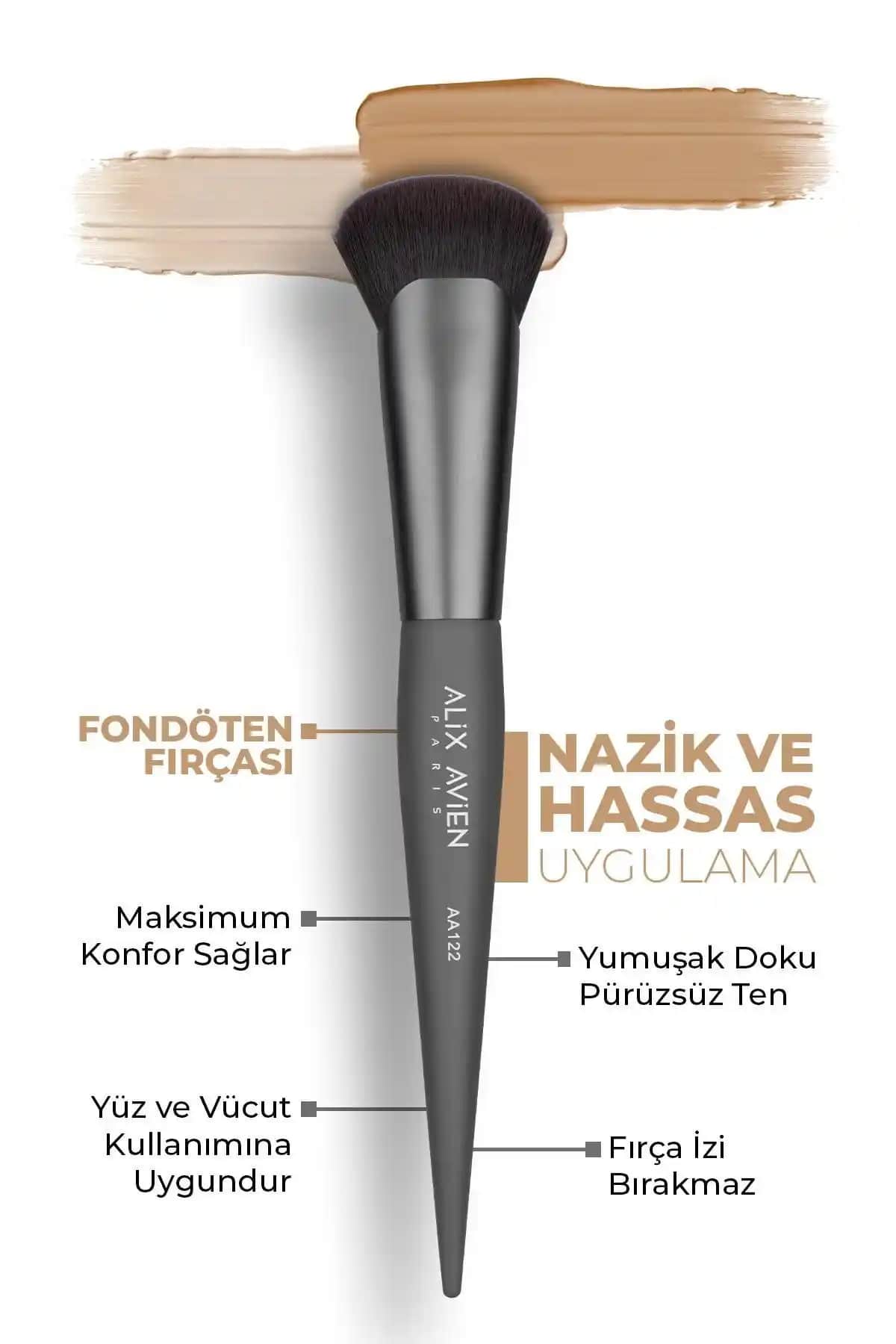 Alix Avien ve Nascita Bronzy Glow Fondöten Fırçaları Karşılaştırması ve Kullanıcı Yorumları