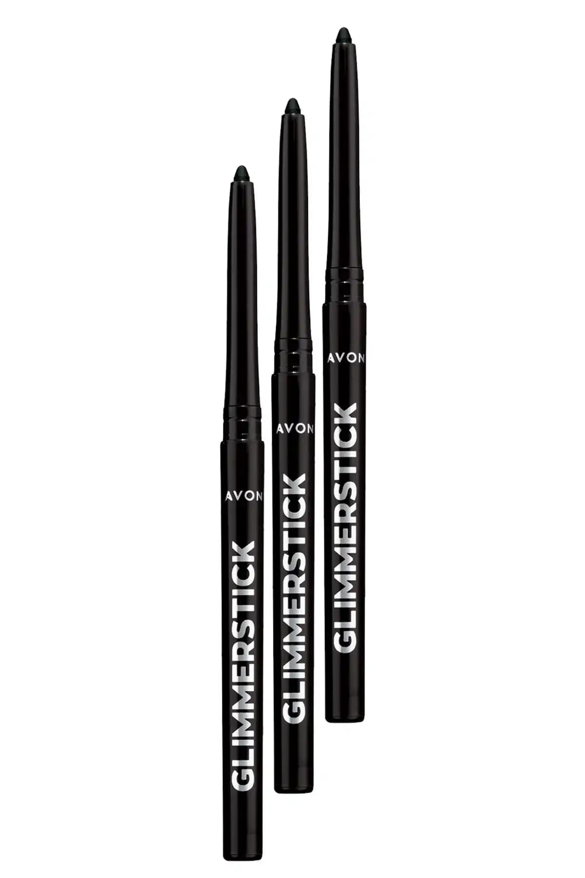 Avon Glimmersticks Asansörlü Siyah Göz Kalemi Üçlü Seti Günlük ve Özel Gün Kullanımı İçin